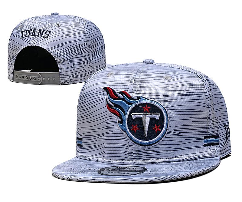 2021 NFL Tennessee Titans Hat TX604->->Sports Caps